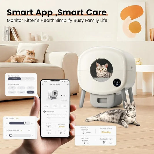 ClawLogic™ | Smart Self-Cleaning Litter Box