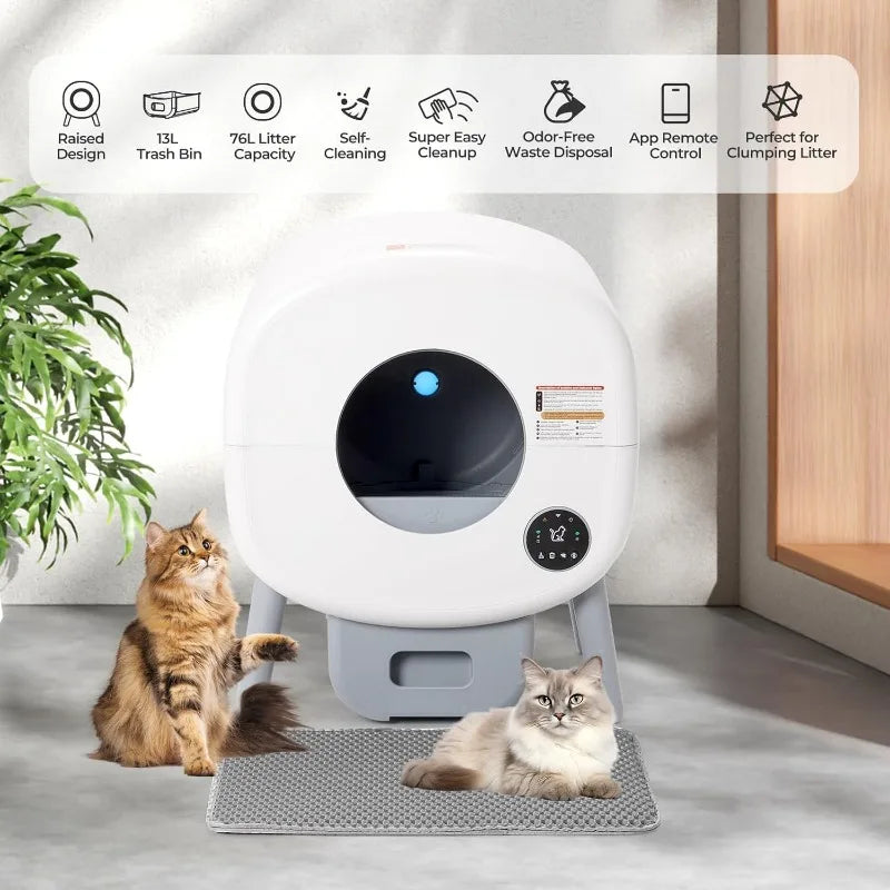 ClawLogic™ | Smart Self-Cleaning Litter Box