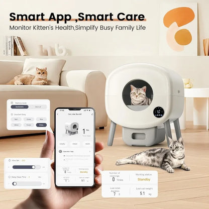 ClawLogic™ | Smart Self-Cleaning Litter Box